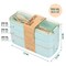 TARLINI Lunch Boxes for Adults with Plastic Silverware Bento Box Set with DividersChopsticks Food Storage Japanese Lunch Containers For Healthy Food Microwave & Dishwasher Safe Bento Boxes for Adults
